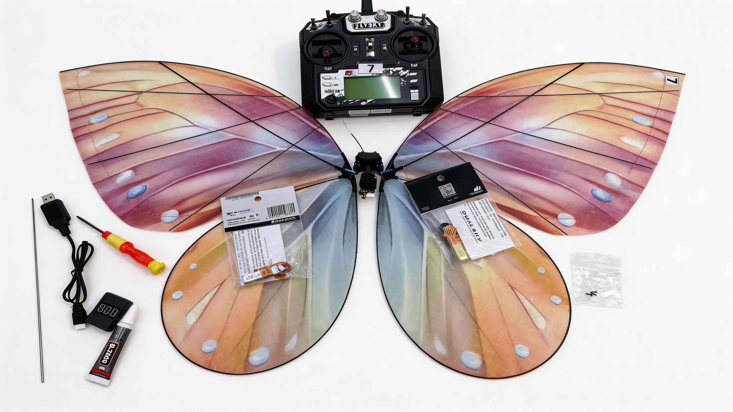 Nooralis butterfly in flight